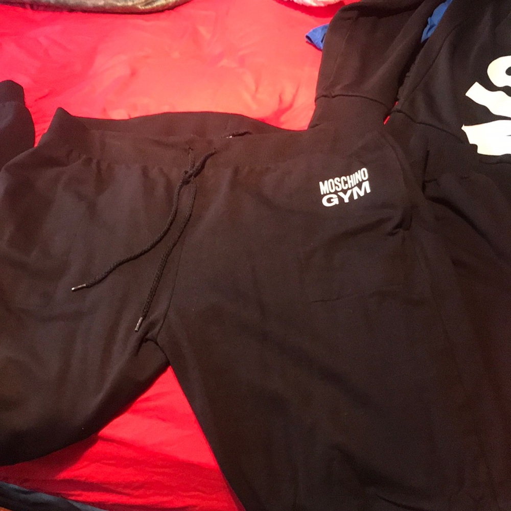 Moschino tapered sweat pants